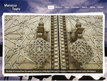 Tablet Screenshot of maroccotours.com